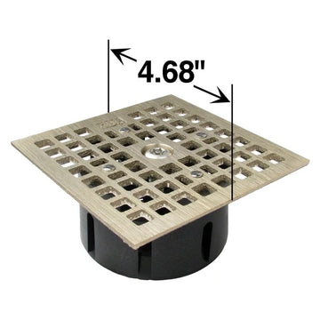 Guardian Drain Lock GDL-SFD-3500-Z Floor Drain Grate, 4 11/16" x 4 11/16" - Default Title
