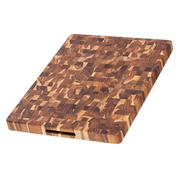 Teakhaus Butcher Block Teakwood Cutting Board, Brown - 20"