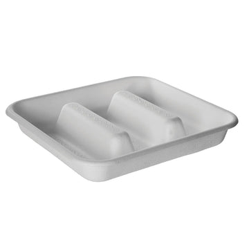 Eco-Products EP-SCS73NFA Vanguard Worldview Container, 7" x 7", White, 300/Case - Default Title