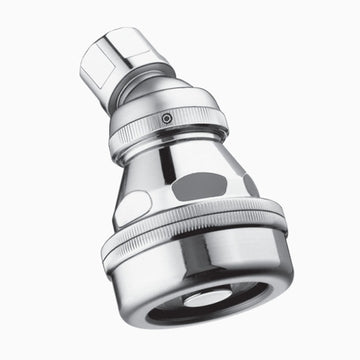 Sloan 4021031 Chrome-Plated Brass Act-O-Matic Standard Showerhead, 2 1/2" Wide, Silver - Default Title