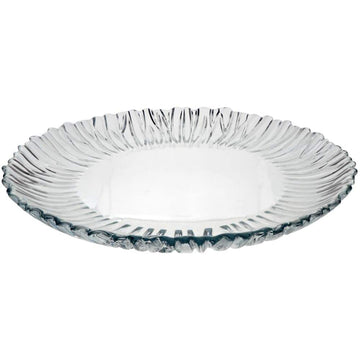 Appetizer Plates by Pasabahce – Large, Glass, Transparent, Model 10499 L