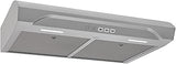 Broan-NuTone 30 Inch Alta Under Cabinet Range Hood, ENERGY STAR, 350 Max Blower CFM - Electric Rangehood and Exhaust for Kitchen Stove Cooking and Ventilation, Stainless Steel
