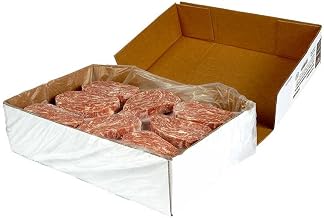 Advance Food Break Away Marinated Sirloin Beefsteak, 4 Ounce -- 48 per case.