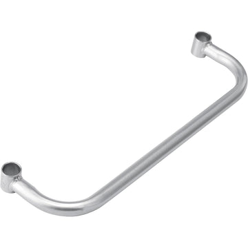 Poly-Z-Brite Safety Push Handle 21W by Nexel – Alloy Steel, Silver, Model AE21Z
