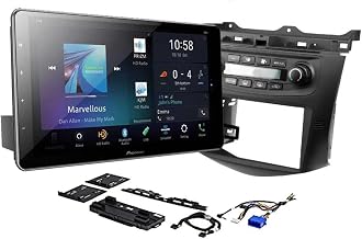 PIONEER DMH-WT7600NEX Digital Multimedia Receiver + Install Kit Compatible with 2003-07 Honda Accord (Factory Climate Controls)