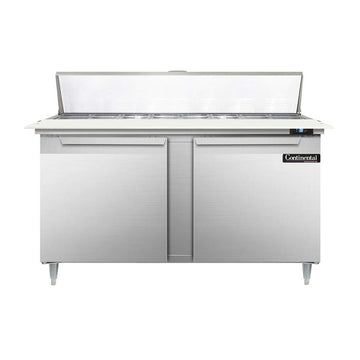 Designer Line Sandwich Unit by Continental Refrigerator – Metallic, Model DL60-16C