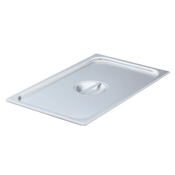 Solid Stainless Steel Full Size Pan Lid by Vollrath – Full Size, Stainless Steel, Silver, Model 77259