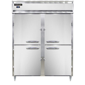 Continental DL2RE-SA-PT-HD Pass-Thru Refrigerator 2 Sec. by Continental Refrigerator – Model DL2RESAPTHD