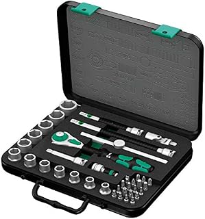 Wera Zyklop® Premium 3/8" Drive SAE Socket Set, 38 Pieces