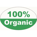 Organic Food Labels"100% Organic" White/Green - 1 1/2 L x 1" H 500 Per Roll by BOLLIN LABEL AND CO – 1.5*1 inches, Paper, Green, Pack of 500, Model 10317