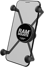 X-Grip Large Phone Holder with B Size 1" Ball Mount | Universal holder for large smartphones, compatible with RAM Mounts mounting systems