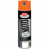 Industrial Quik-Mark Sb Inverted Marking Paint Fluorescent Orange by Krylon – 17 Ounce (Pack of 12), water based, Fluorescent Orange, Pack of 12, Model A03702007