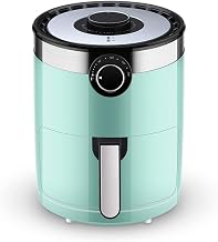 MLL Air Fryer for Low Fat Healthy Fried Food with Rapid Air Circulation System with Adjustable Temperature Control and Timer,Blue