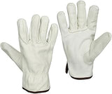 Tillman 1435 Grade "B" Top Grain Goatskin Unlined Drivers Gloves, Medi