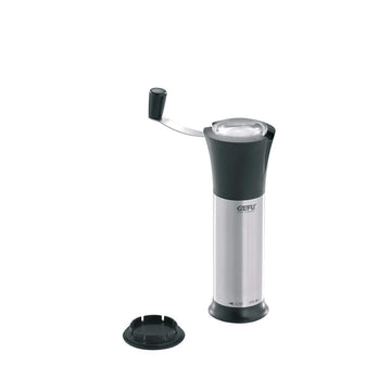34670 Nutmeg Grater by GEFU – 18-8 Steel, Silver/Black, Model GF34670