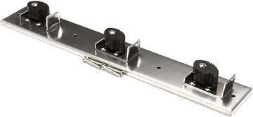 T&S Brass B-0653 Mop Hanger, Stainless Steel, Spring-Loaded Rubber Grips