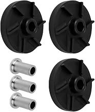 3Pack 3587 Standard Magnetic Impeller & 3220 Bearing Sleeve Combo Pack for Crathco Beverage Dispensers
