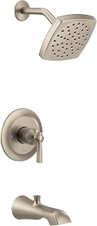 Moen UTS3913EPBN Flara M-CORE 3-Series 1-Handle Eco-Performance Tub and Shower Trim Kit, Valve Required, Brushed Nickel