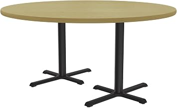Correll Cafe and Breakroom Table with Fusion Maple Finish BCT60R-16-09-16