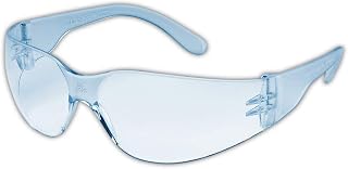 Safety Glasses, StarLite, Pacific Blue Wraparound Lens and Frame, Deep Temple, Snug Comfortable Fit Gateway Safety GWS4676