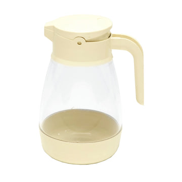 Syrup Dispenser by Service Ideas – 16 Ounces, White, Model SY916WH