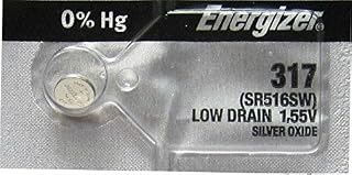 Energizer Battery 317 (SR516SW) Silver Oxide 1.55V (1 Battery)