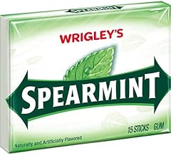 Wrigleys Spearmint Gum - 15 stick pack, 120 per case