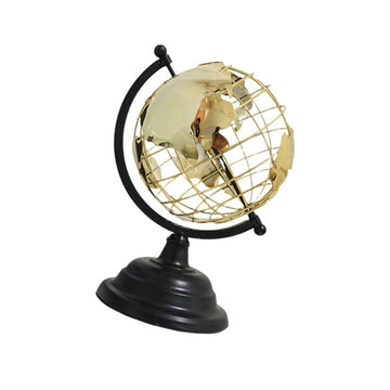 Educational World Globe Decoration Metal Featurings Geometrics Wire Framework by APGLSXY – Small, Multicolor, Model 5AC1112957-S_DLQ2