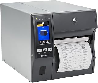 Zebra Technologies Zebra ZT421 Thermal Industrial Printer 6" | 203 DPI | No Ink Required | USB, Serial, Ethernet, Bluetooth 4.1, MFi | Touch Color LCD | Thermal Transfer | ZT42162-T010000Z