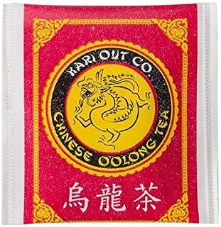 NEW! Original Kari-Out Premium Chinese Oolong Tea Bags,100-Pack. Caffeinated, Semi-Fermented and Served at the Best Chinese, Sushi and Japanese Restaurants.