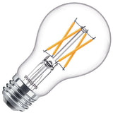 8A19/PER/927-922/CL/G/E26/WGX 1FB T20 A19 A Line Pear LED Light Bulb by PHILIPS – copper, White, Model 549493