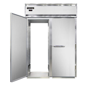 DL2WI-SS-RT-E Designer Line Extra-High Two Section Roll-Thru Heated Cabinet by Continental Refrigerator – Commercial Grade
