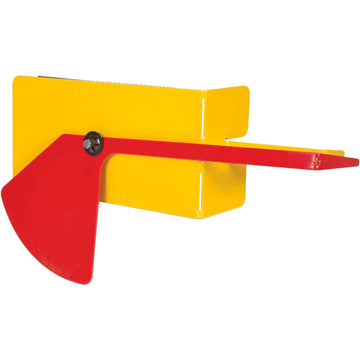 Forklift Fork Leveler by Global Industrial – Steel, Yellow, Model 989048