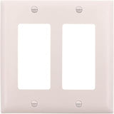 Pass & Seymour TP262-LA TradeMaster Wall Plate, Decorator 2-Gang, Light Almond (20-Pack)