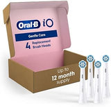 iO Series Gentle Care Electric Toothbrush Replacement Brush Heads for an Oral-B Electric Toothbrush, 4 Count, White