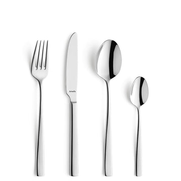 Martin Cutlery Set 32 Pieces for 8 People by Amefa – Stainless Steel, Model 131600MBA1D20