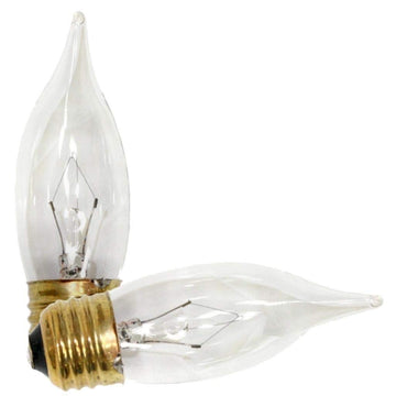 25w Clear Flame Med2/Cd by Westinghouse – copper, Pack of 2, Model 03764