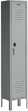 Global Industrial Paramount Single Tier Locker, 12" W x 18" D x 78" H, Gray