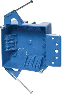 Carlon B418AR-UPC 669010 4 Square New Work Nonmetallic Boxes, 18 cu. in.