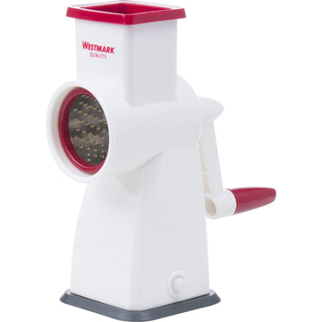 Almond Grater by Westmark – 18 x 9.8 x 18.9 cm, Acrylonitrile Butadiene Styrene (ABS), White/Silver, Model 97152260