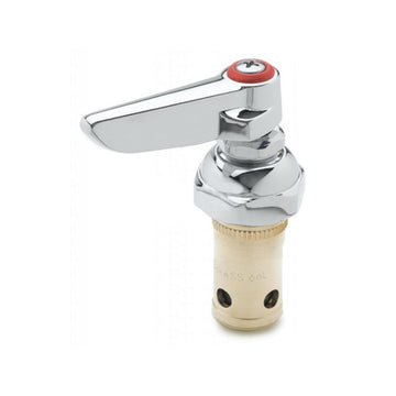 Eterna Spindle Assembly by T&S Brass – 2.2 x 1 x 3.2 Inch, Brass, Silver, Model 002712-40