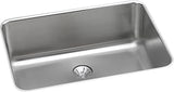 Elkay ELUH241610PD Lustertone Classic Single Bowl Undermount Stainless Steel Sink with Perfect Drain
