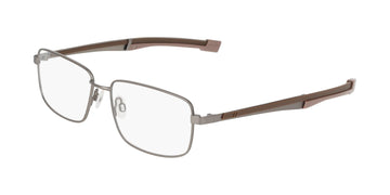 E1181 Matte light gunmetal 55/16/145 MAN Eyewear Frame by Flexon – 55/16/145, Plastic, Matte Light Gunmetal, Model FLEXON E1181