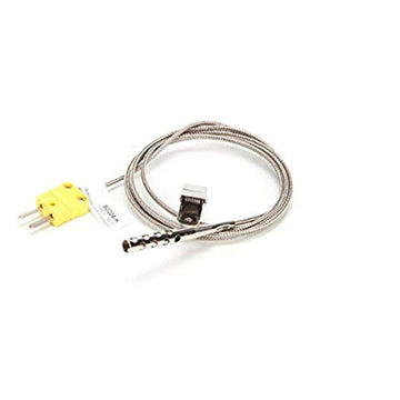 Atkins Air Oven/Freezer Thermocouple Probe with Clip by Cooper – 43 inches, Stainless Steel, Black, Model 50306-K