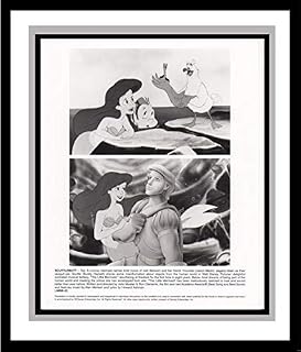 The Little Mermaid -Ariel, Scuttle, Flounder, Lobby Card Publicity Still - Walt Disney Animation