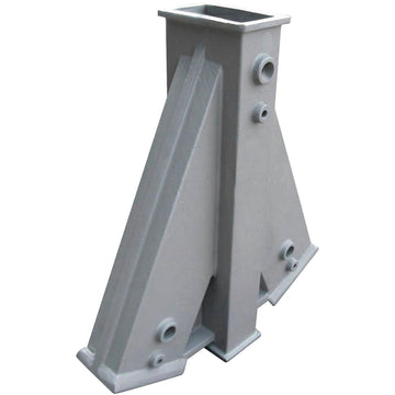 Gantry Crane Replacement Y Connector by Global Industrial – Gray, Model AL-Y-CT