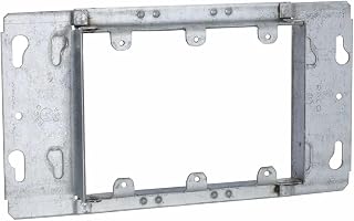 RACO 822 3/4-Inch Raised 4 Gang Welded Box Mud Ring