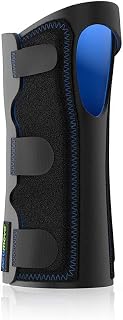 Actimove Professional Manus Wrist Stabilizer | Wrist Splint for Arthrosis, Rheumatoid Arthritis, Sprains, Tendon, Soft Tissue & Ligament Injuries, Postoperative Care | Black, Medium