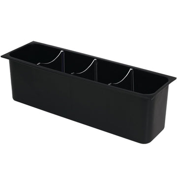 TableTop King A-18 4-Bottle Rack Insert by Advance Tabco – Plastic, Black, Model VDM-109A18