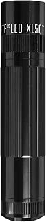 MagLite XL50 LED Flashlight, Compact and Powerful with Multi-Mode Functionality, Water-Resistant, 3-Cell AAA Battery-Powered – Black